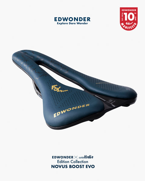 EdWonder X Selle Italia | Edition Novus Boost Evo Ti Superflow Saddle