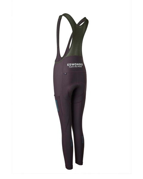 Men's EdW Edition Lightweight Cargo Bib Tights - Nigh Rider Brown