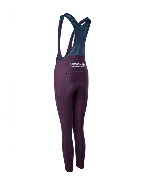 Men's EdW Edition Lightweight Cargo Bib Tights - Royal Purple