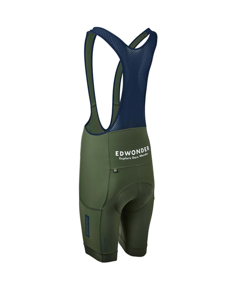 Women's EdW Edition Cargo Bib Shorts 2.0 - Wimbledon Green