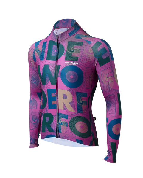 Men's Wonderfool Infinite Long Sleeve Jersey - Berry Purple