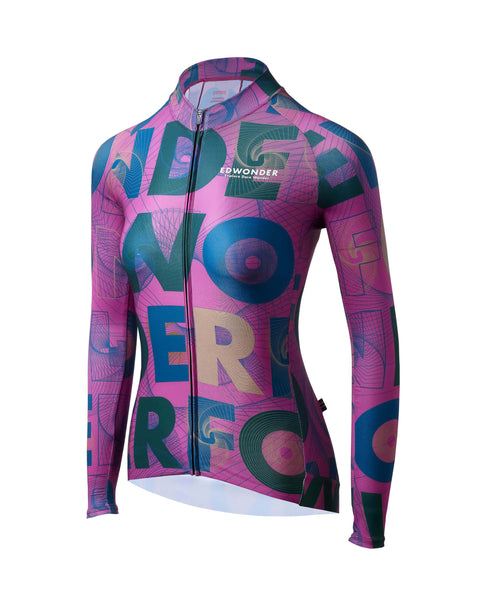 Women's Wonderfool Infinite Long Sleeve Jersey - Berry Purple