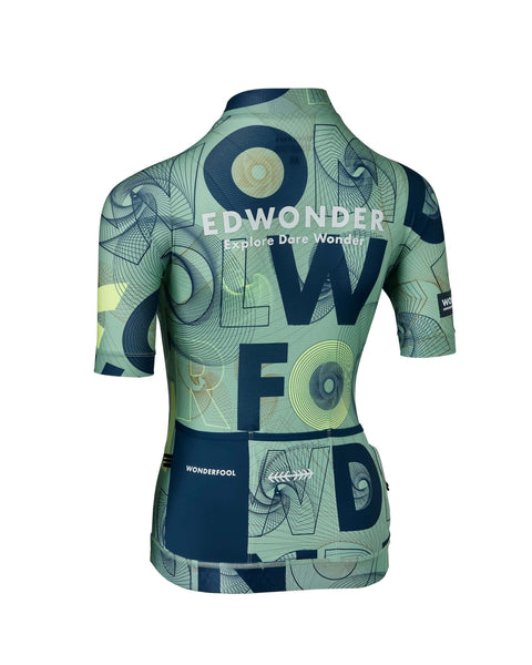 Women's Wonderfool Infinite Jersey 2.0 - Lime Green