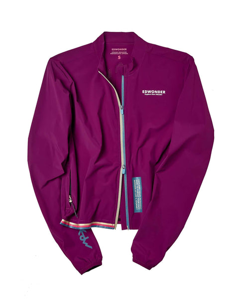 Women's EdW Edition Lightweight Stowable Jacket - Wine Berry