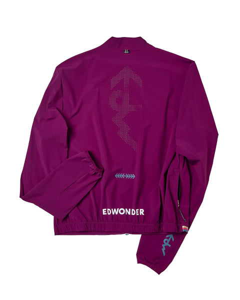 Men's EdW Edition Lightweight Stowable Jacket - Wine Berry