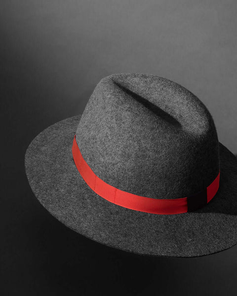 Fedora en laine feutrée EdW raccourci