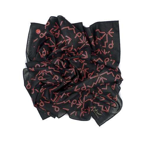 Foulard carré EdW multi-usage