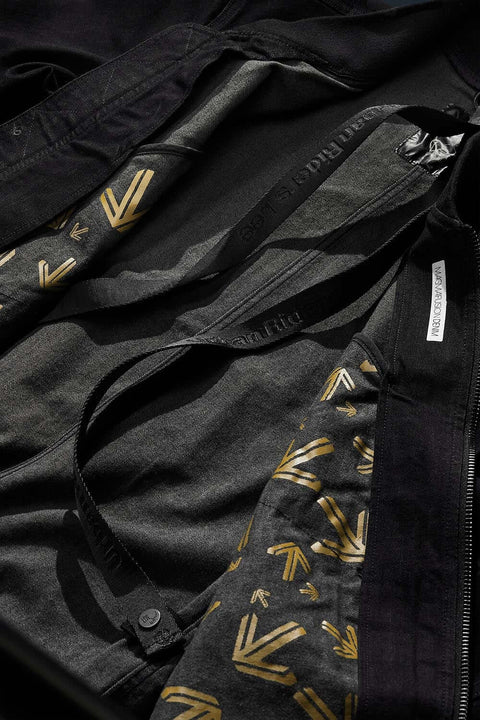 Veste en jean longue EdWonder X Lee Urban Riders pour homme