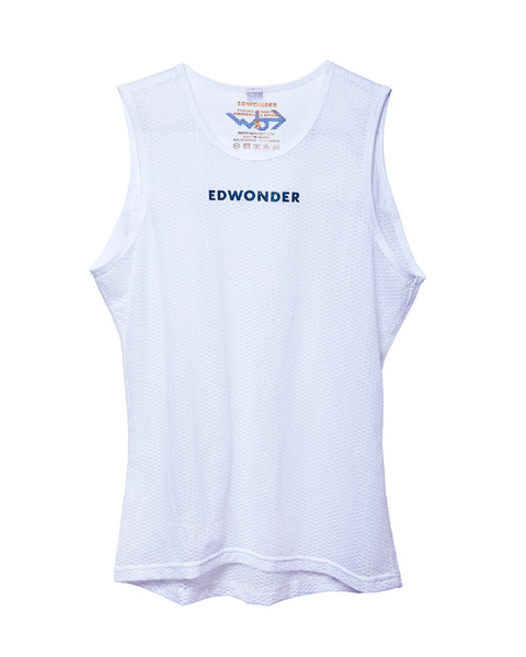 Men's EdW Edition Sleeveless Base Layer - White