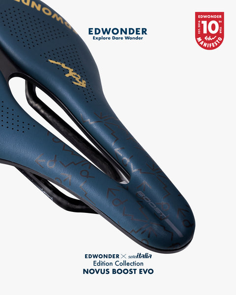 EdWonder X Selle Italia | Edition Novus Boost Evo Ti Superflow Saddle