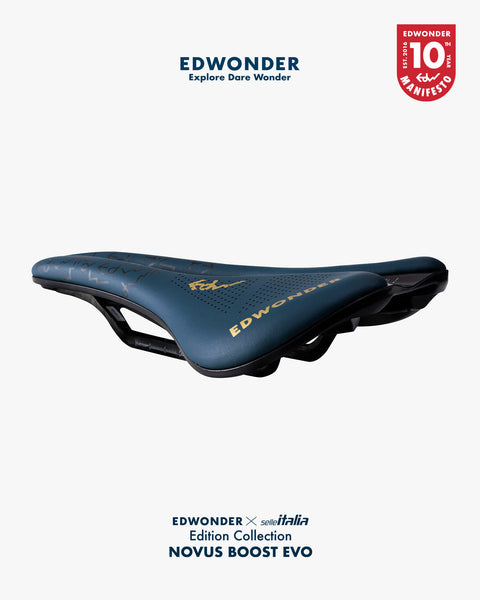 EdWonder X Selle Italia | Edition Novus Boost Evo Ti Superflow Saddle