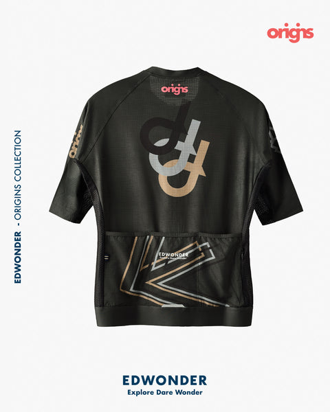 Men's Origins Performance Jersey - Graphite Black