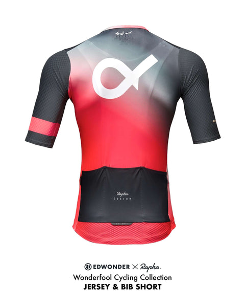 Men's pro team cycling Jersey, back view